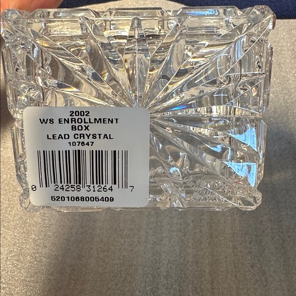 Waterford Society Enrollment Box - New In Box
Exclusive 2002 - Picture 3 of 12